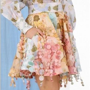 Zimmermann Tempo Patch Mini Skirt. Size 2. NEW